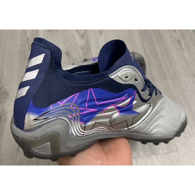 Giày Đá Bóng Copa Sense .3 TF Superspectral Bạc Xanh