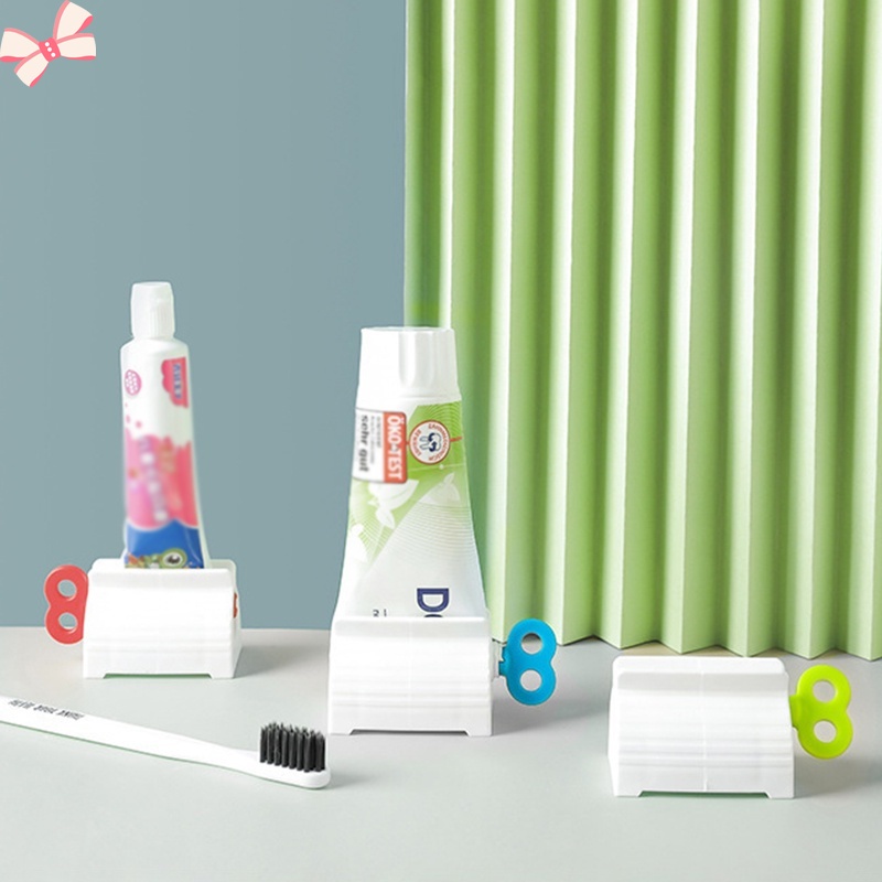 Dụng Cụ Nặn Kem Đánh Răng Bằng Nhựa Dạng Đứng Tiện Dụng Cho Phòng Tắm