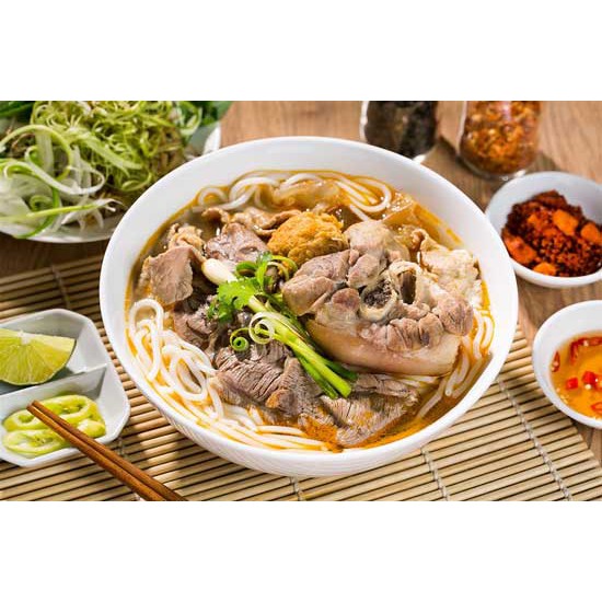 Bún bò huế khô bún cọng to RICO hàng xuất Nhật gói 300 gram/ 400 gram