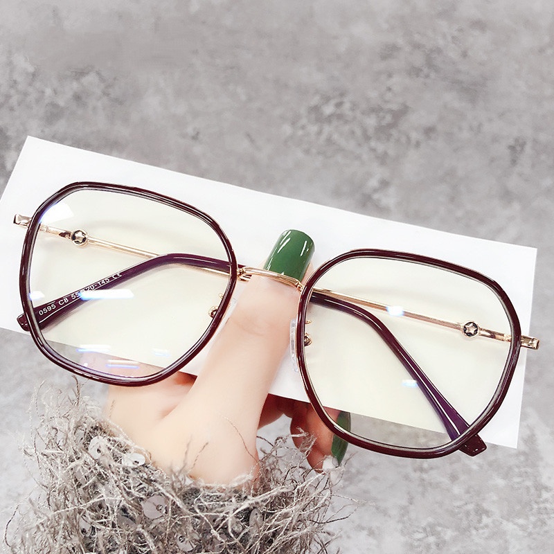 Gọng kính cận nam nữ VIENDO mắt vuông đổi màu chống ánh sáng xanh chống tia uv cao cấp thời trang(có thể cắt cận thị ống kính)
