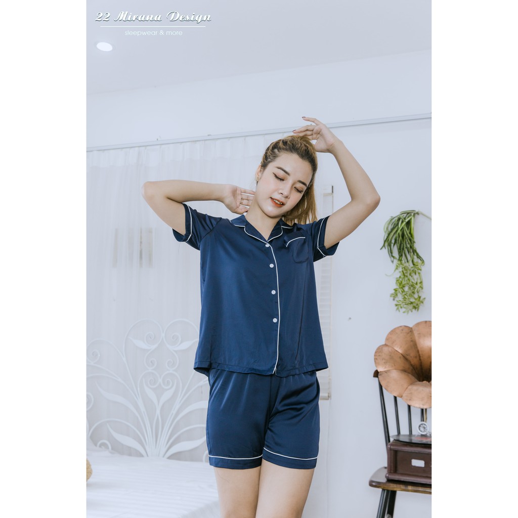 Đồ ngủ thiết kế lụa lạnh cao cấp Nhật Bản - Oceaneyes Pyjama