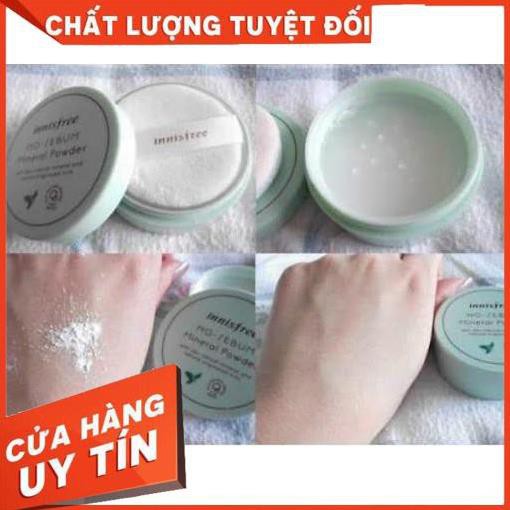 [Hàng AUTH] Phấn phủ- Phấn bột kiềm dầu dạng bột khoáng Innisfree No Sebum Mineral Powder 5g [Chính Hãng Hàn Quốc]