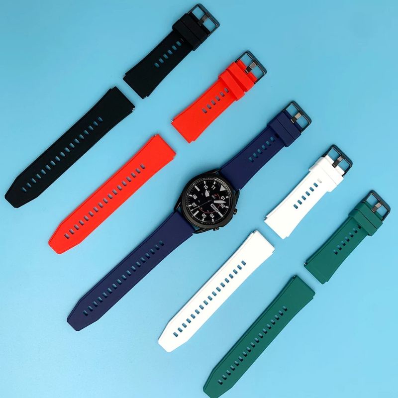 Dây Đeo SILICON dành Cho Samsung Galaxy watch 3 45 mm Chất Lượng cao