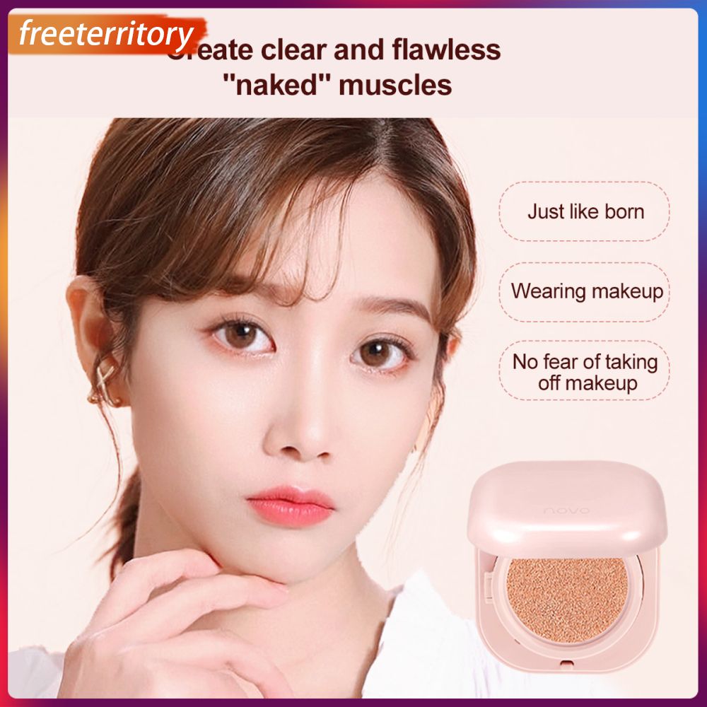 Air Cushion BB Cream Concealer Moisturizing Isolation Light and Long Lasting Plain Face Foundation Liquid 【New product】