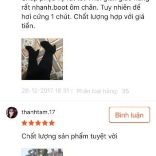Bốt lót lông cao cấp  size 35