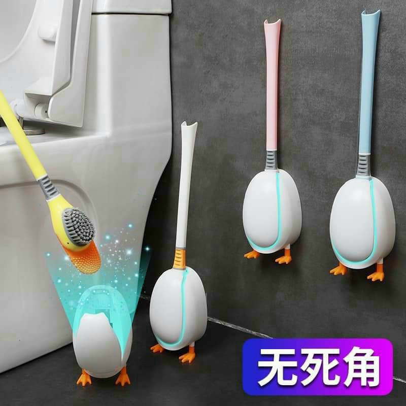 Chổi cọ vệ sinh hình con vịt gắn tường