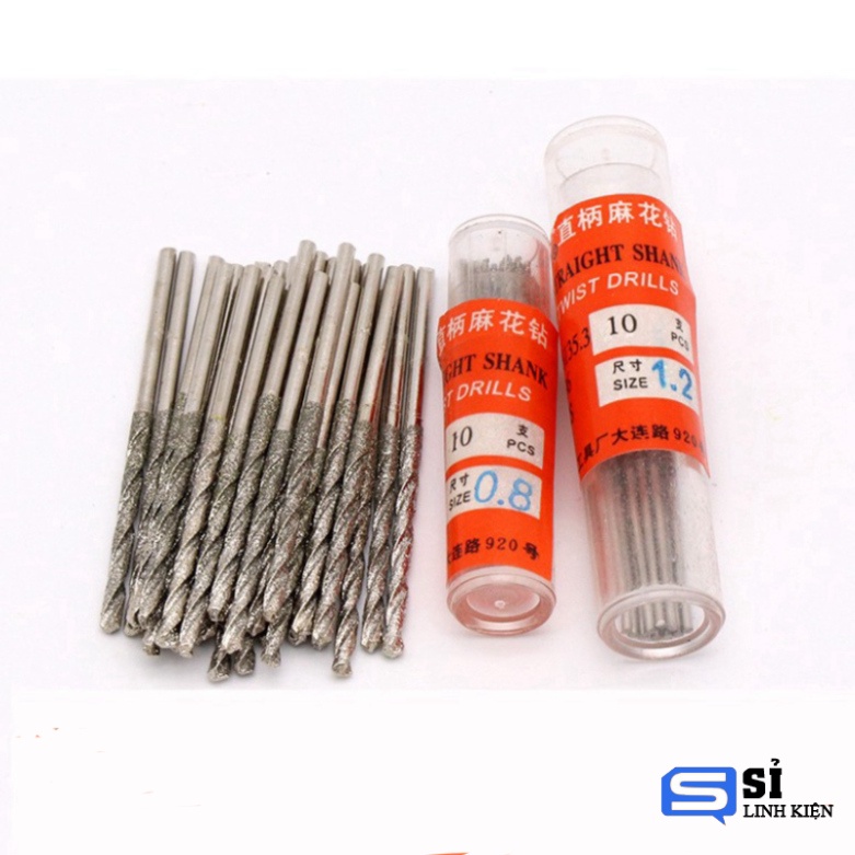 🍀FREESHIP🍀 Mũi khoan đá quý, ngọc bích, cẩm thạch dạng xoắn có nhám rubi chuyên dụng