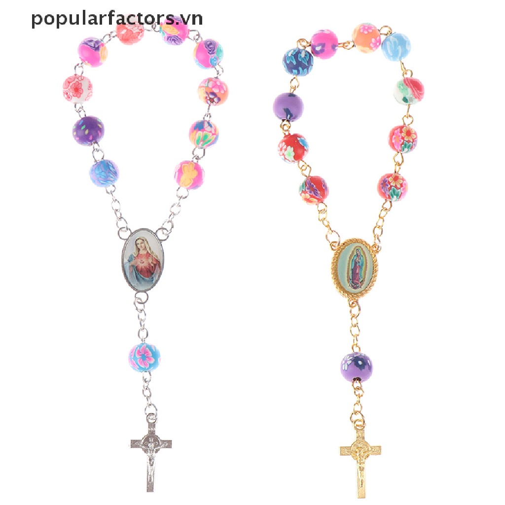 [Phổ Biến] Trang Sức Hạt Rosary Virgin Mary Christian [VN]