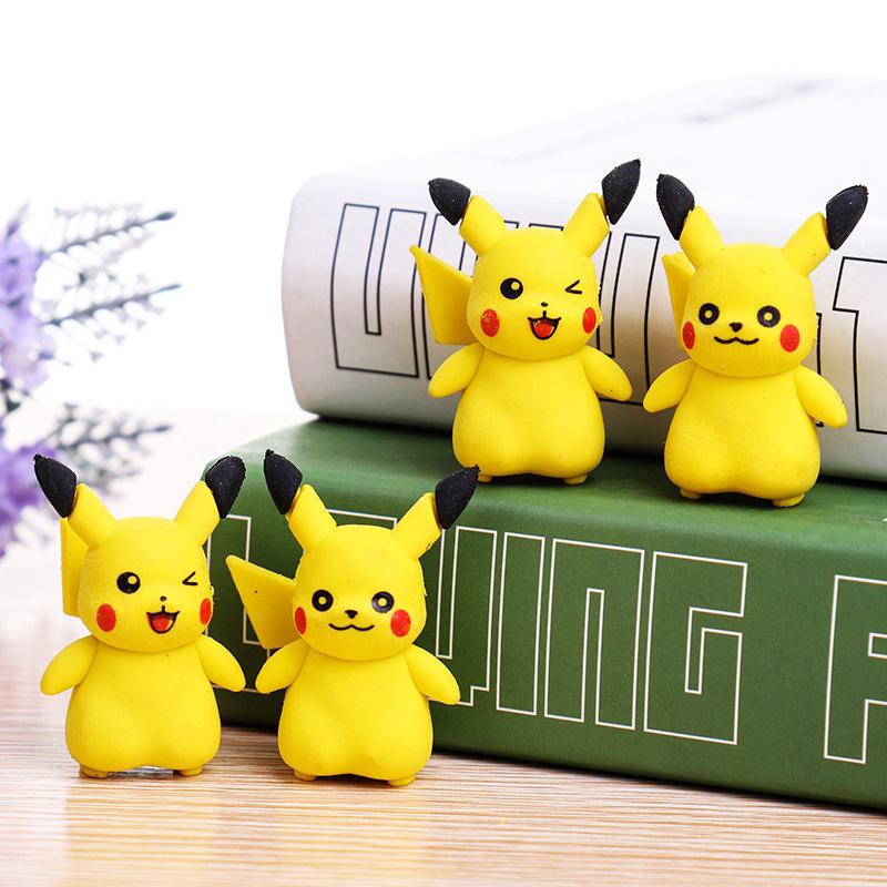 Gôm tẩy hình Pikachu 3D dễ thương
