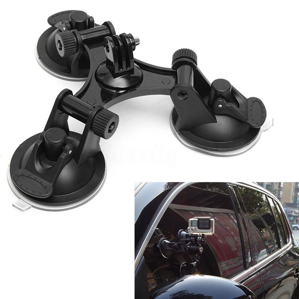 Giá Đỡ Camera Hành Trình Mini Gắn Cửa Sổ Xe Hơi Cho SJCAM SJ7 Yi 4K H9 GoPro Hero 8 7 5