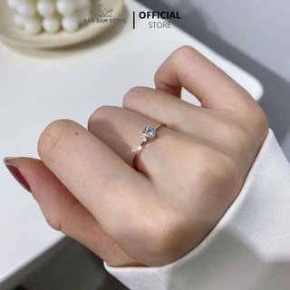 Nhẫn hạt đá nhỏ N10