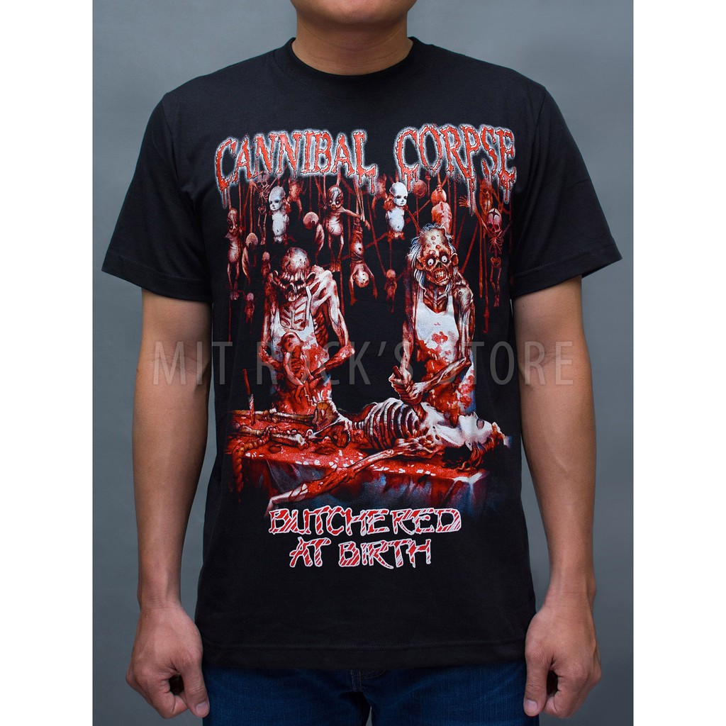 Áo Cannibal Corpse - Rock band tee - Áo Rock - Size S, M, L, XL, XXL - Áo Thái Lan