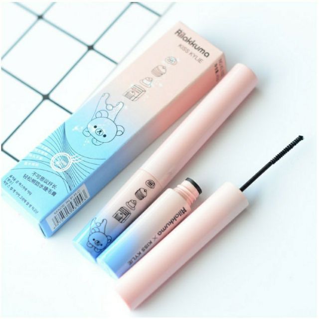 Mascara Rilakkuma Kiss Kylie hồng baby siêu xinh