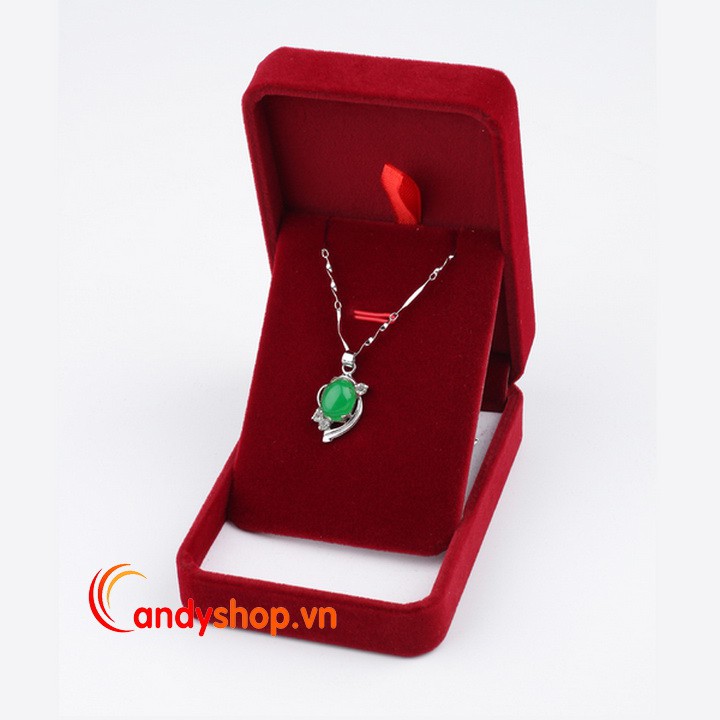 Hộp đựng dây chuyền vải nhung V3 bởi candyshop88 | BigBuy360 - bigbuy360.vn