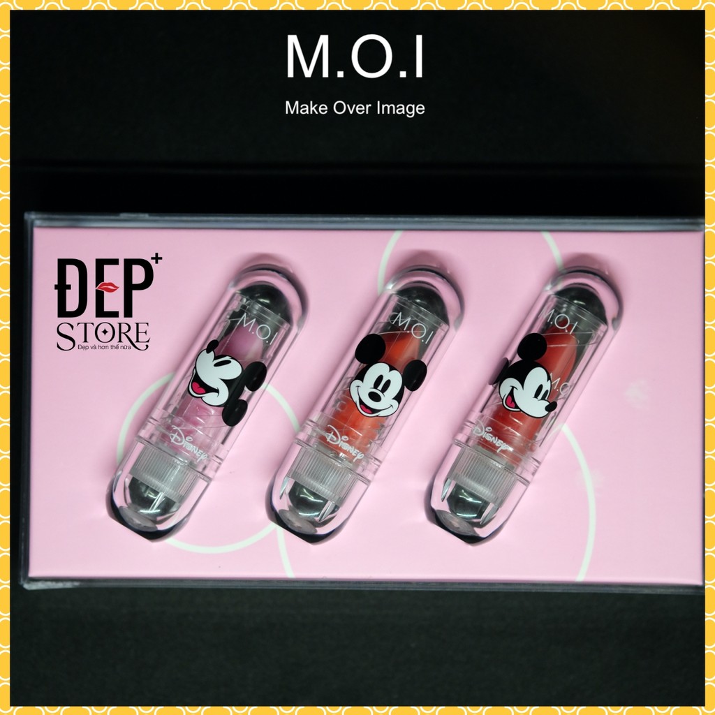 Son Dưỡng Có Màu Mickey - M.O.i Cosmetics bản giới hạn - Son Dưỡng Môi Hồ Ngọc Hà - Magic Lips