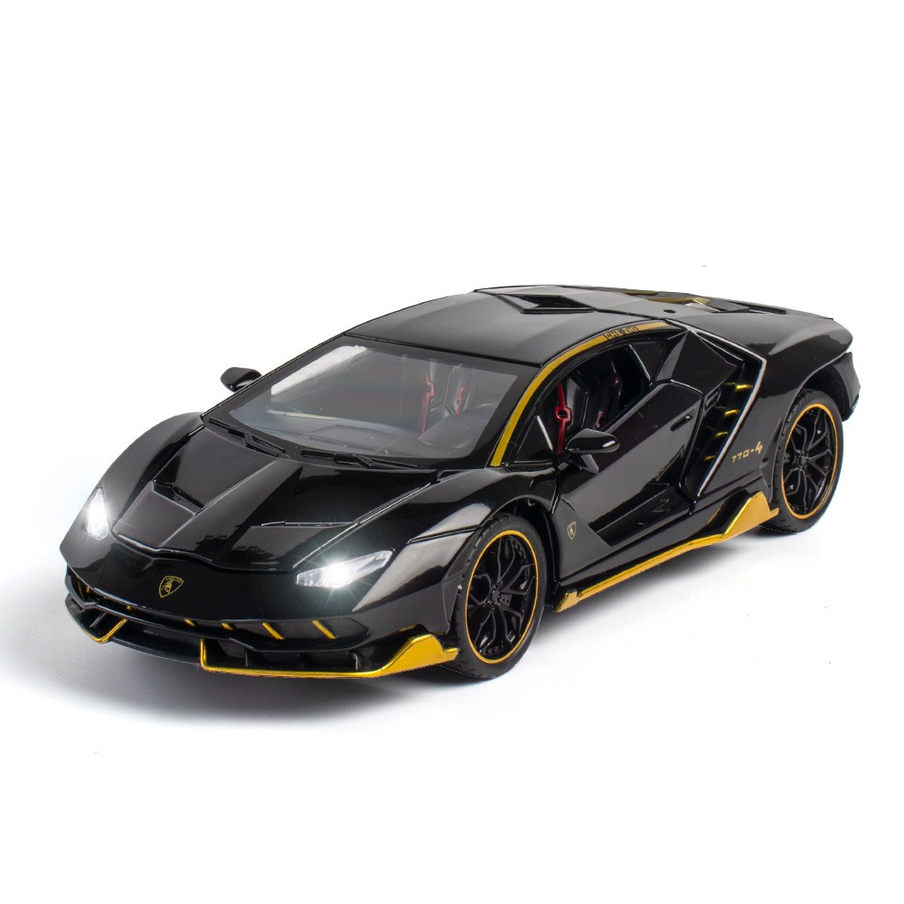 Xe mô hình siêu xe Lamborghini LP770-4 tỉ lệ 1:24 hãng Chezhi mô phỏng chi tiết cực đẹp