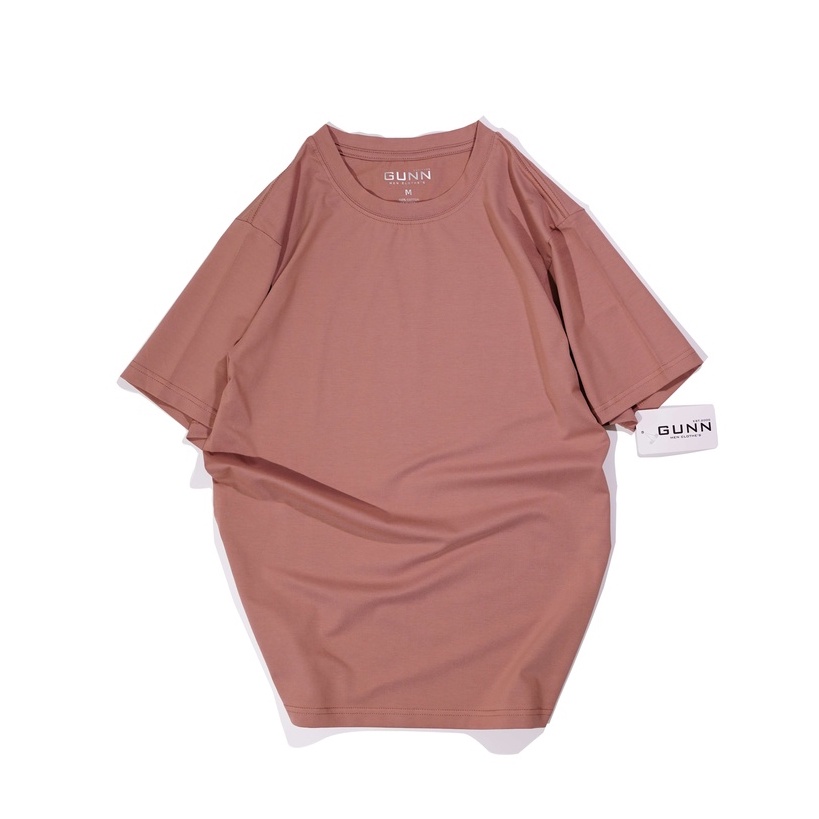 Áo Thun Trơn Nam Basic Cổ Tròn Cotton 4 Chiều Co Giãn, Thoáng Mát, Thấm Hút Mồ Hôi, Phù Hợp Mọi Hoạt Động - GUNN T-SHIRT