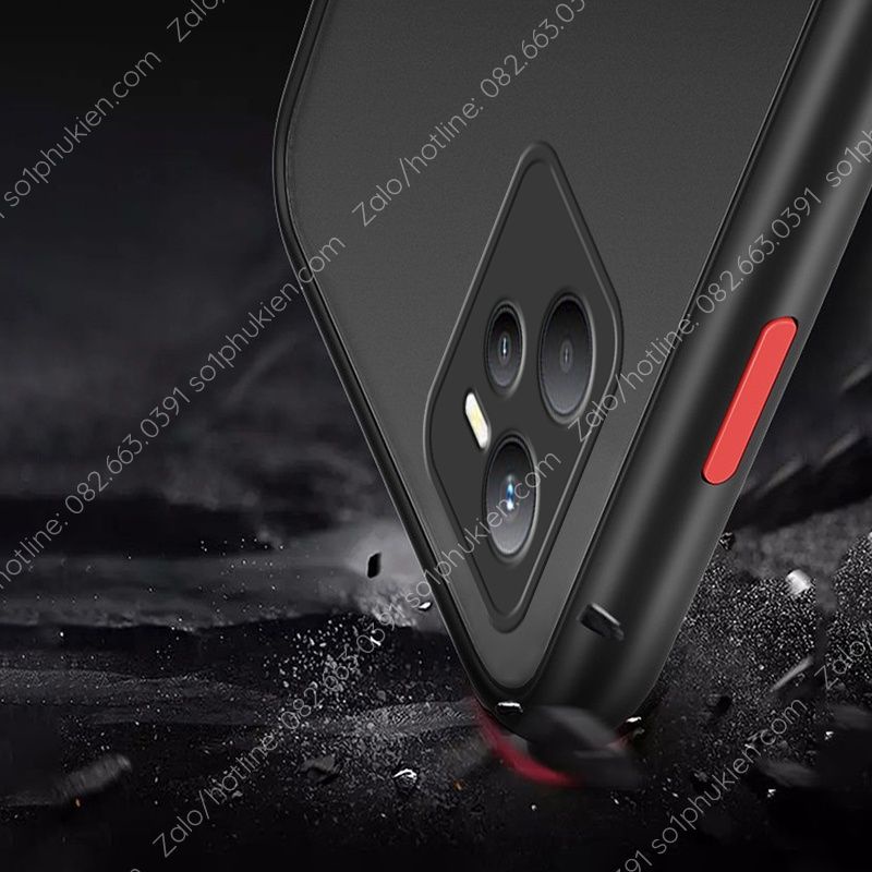 Ốp lưng Realme C35 / Narzo 50A Prime lưng trong nhám chống ố, chống va đập tốt bảo vệ camera toàn diện