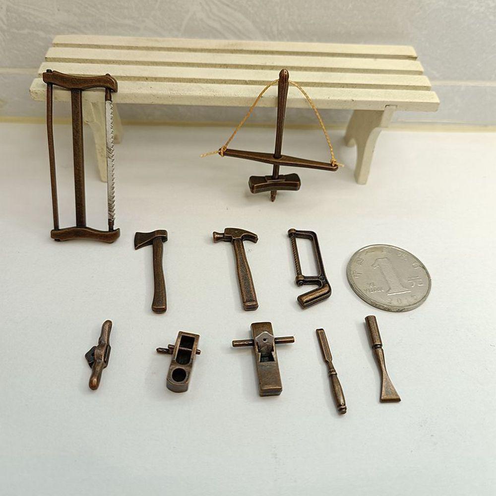 Bộ Dụng Cụ Sửa Chữa Mini Cho Nhà Búp Bê Tỉ Lệ 1 / 12