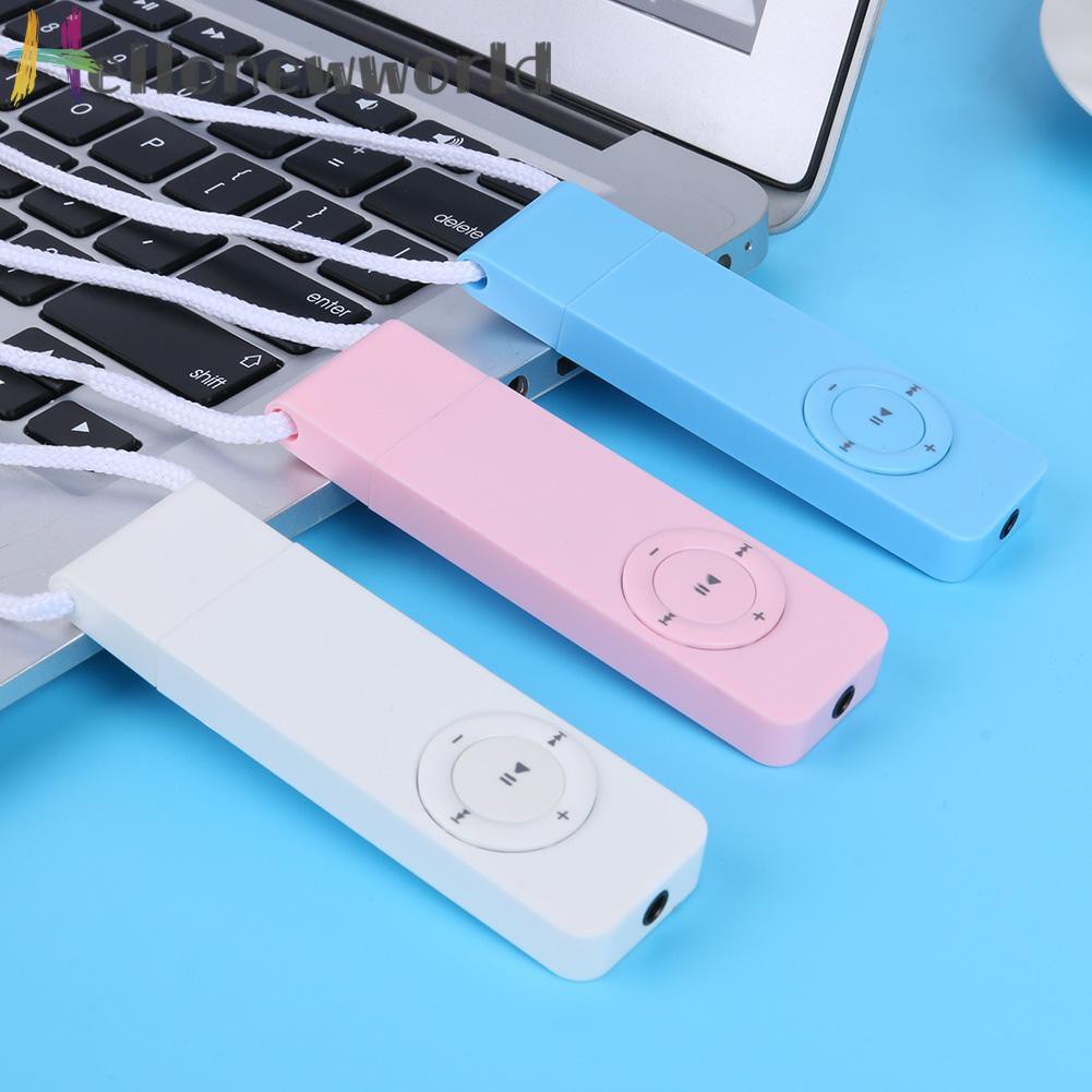 Máy Nghe Nhạc Mp3 Kiểu Dáng Thể Thao Hỗ Trợ Thẻ Tf 64gb