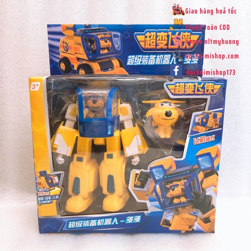 Robot đội bay siêu đẳng 20218 JETT - DONNIE