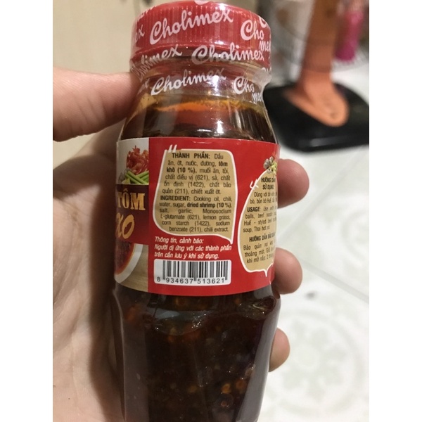 SA TẾ TÔM XO CHOLIMEX - hũ 100gr