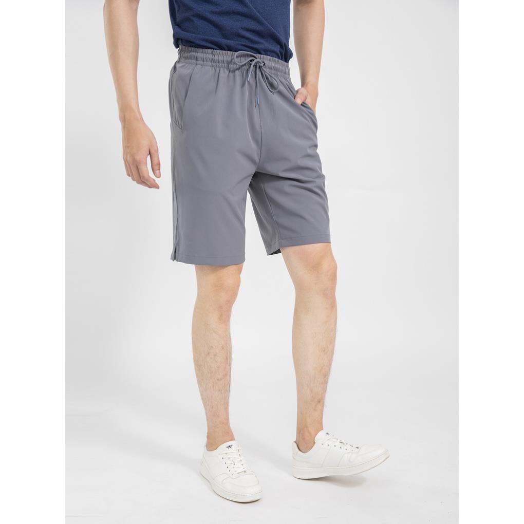 Quần short nam Aristino chất liệu poly sắc nét, không bai dão, bên màu - ASO028S1