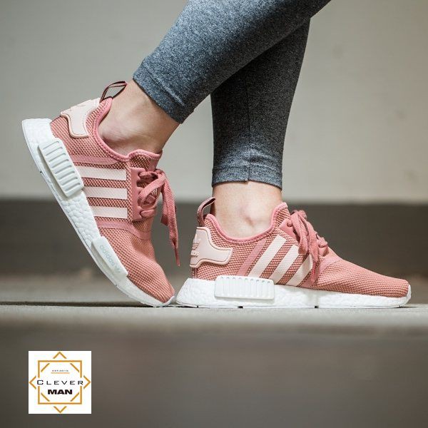 (ẢNH THẬT) giày thể thao NMD R1 Raw pink hồng đế trắng GIẢM GIÁ TẾT 2021