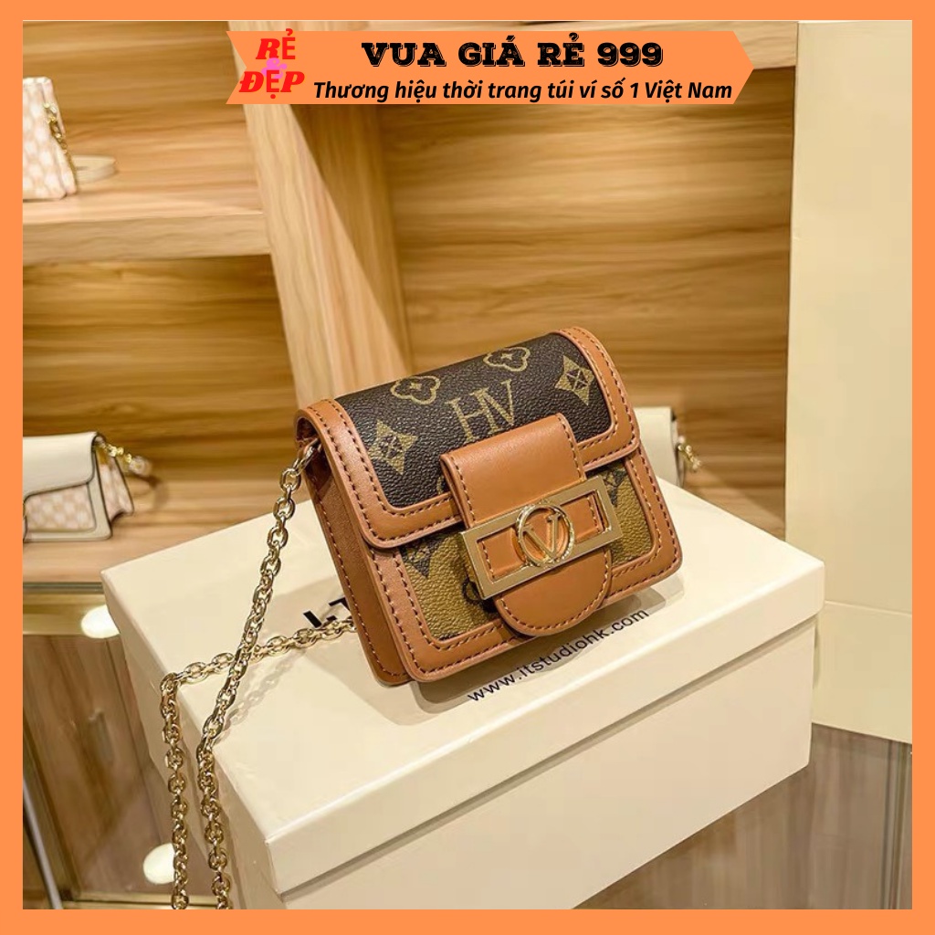 Túi mini đeo chéo nữ giá rẻ đẹp đi chơi phong cách thời trang hàn quốc dễ thương cute DC495