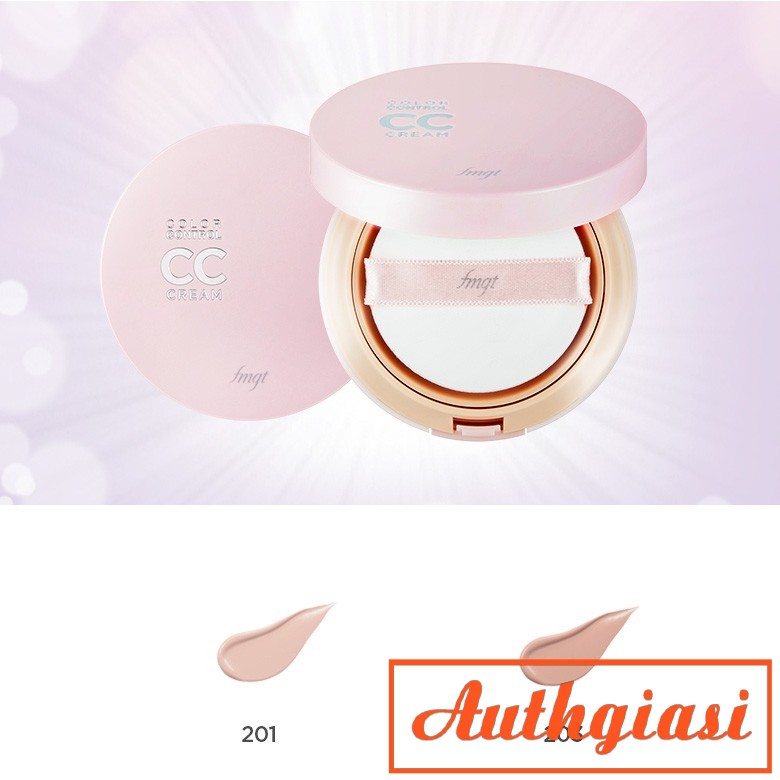 Kem nền TFS Face It Aura Color Control CC Cream The Face Shop Spf30 PA++ fmgt | BigBuy360 - bigbuy360.vn