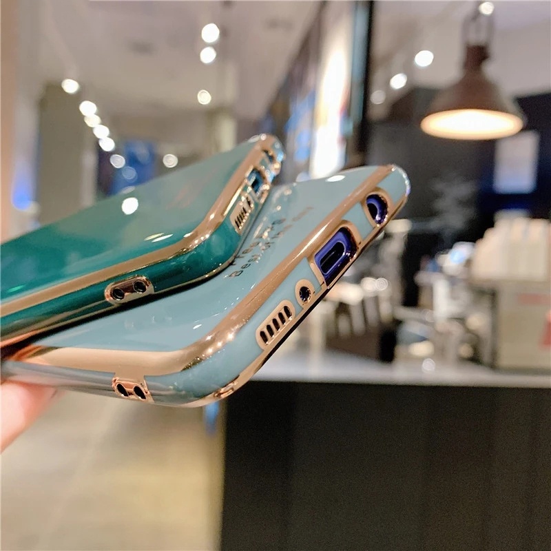 Ốp Điện Thoại Silicone Mạ Màu Cho Samsung Galaxy Note 20 Ultra 8 9 10 Lite Pro A5 A6 A7 A8 Plus 2018