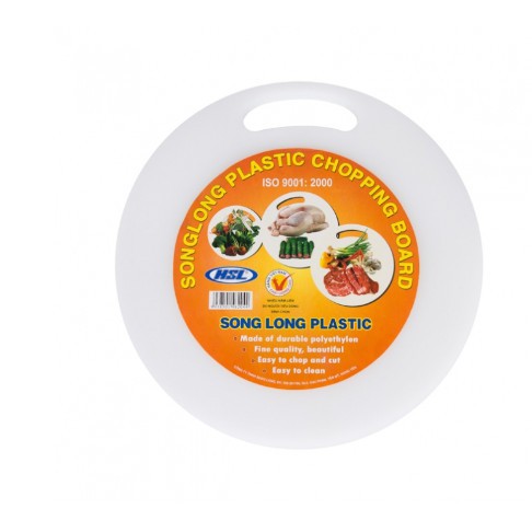 THỚT NHỰA TRÒN DỄ DÀNG VỆ SINH SL01 (24cm)