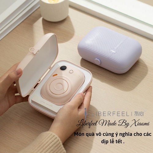 Máy Sưởi Ấm Mini Cầm Tay Kiểu Dáng Mới Liberfeel Made By Xiaomi Kiêm Sạc Dự Phòng (Chính Hãng)
