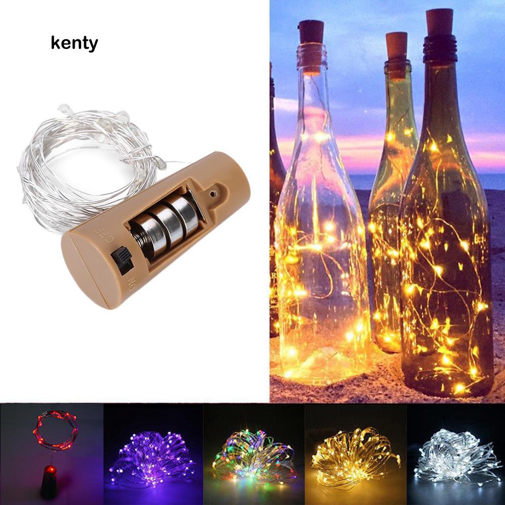 Dây đèn LED 100cm 10 bóng hình dùng trang trí chai rượu sáng tạo