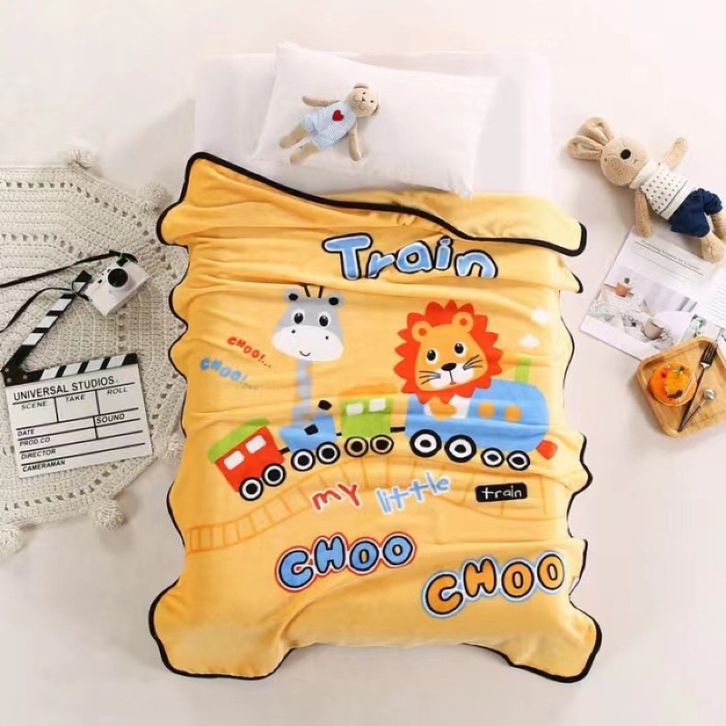 Chăn lông tuyết cho bé kt 100×140 loại 1 siêu đẹp