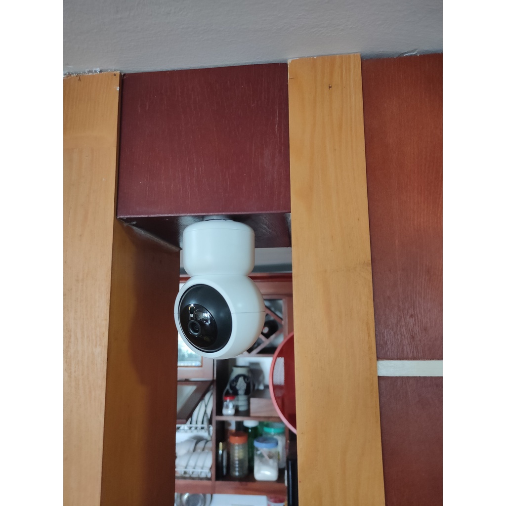 Wifi+LAN ONVIF Camera Tuya FullHD 1080p, quay 360 độ, hồng ngoại, đàm thoại, cảnh báo chuyển động, App Smartlife