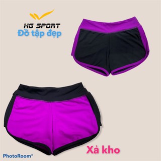 Quần đùi tập Gym, Chạy bộ, Aerobic, thể thao nữ ❤️ XẢ KHO