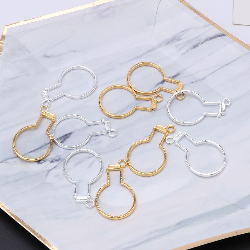 Flgo Mặt Dây Chuyền Hình Bóng Đèn Màu Vàng Kim Lãng Mạn Trang Trí Túi Xách