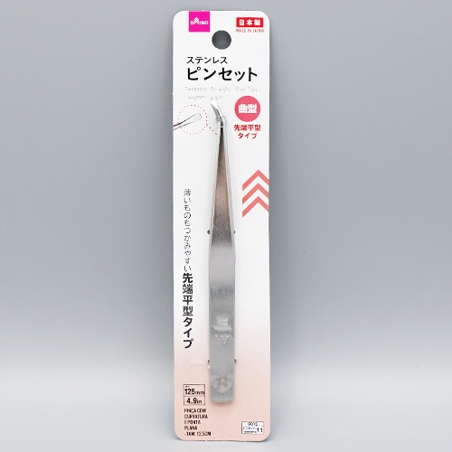 Daiso Nhíp dạng cong tay cầm phẳng dài 125m