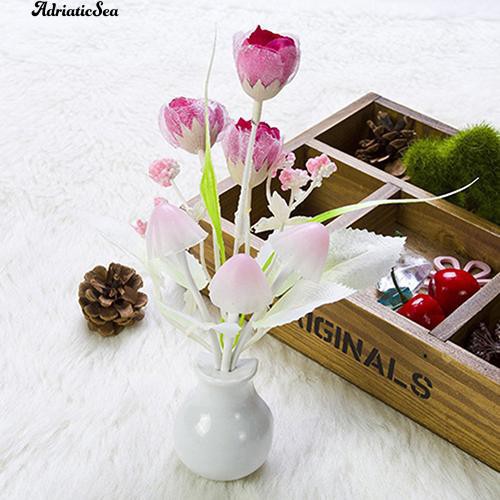 Đèn Ngủ Hình Hoa Tulip Xinh Xắn Cho Bé