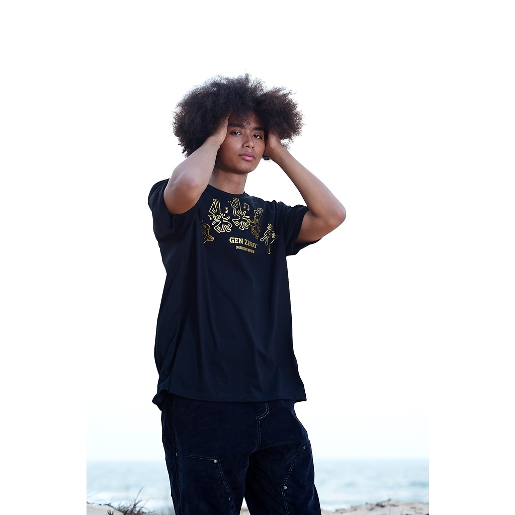 Áo thun Đen Collectors Gen Zero "Dancing Tribe"