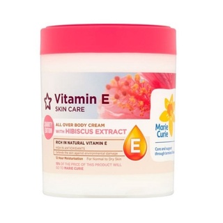 Dưỡng thể vitamin e all over body cream của Superdrug