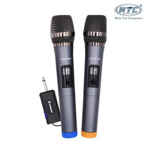 [Mã ELHACE giảm 4% đơn 300K] Bộ 2 Micro Blueotooth Karaoke ZANSONG V19