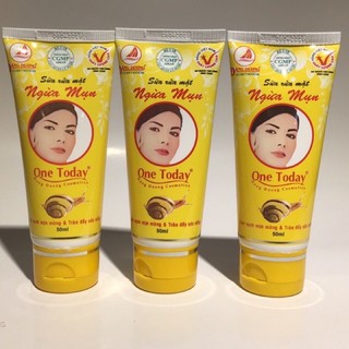 ✅<CHÍNH HÃNG>Sữa rửa mặt ngừa mụn One Today ốc sên 50ml