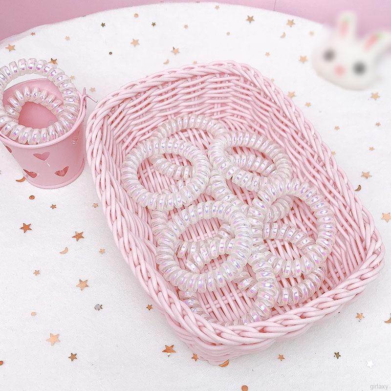 Dây buộc tóc trong suốt thời trang hàn quốc xinh xắn dành cho nữ