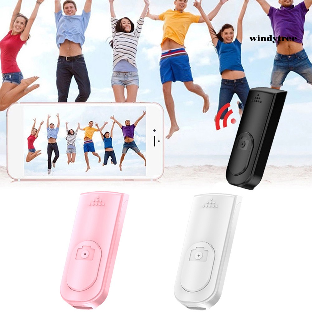 Điều Khiển Chụp Ảnh Từ Xa Không Dây Kết Nối Bluetooth Cho Điện Thoại / Camera