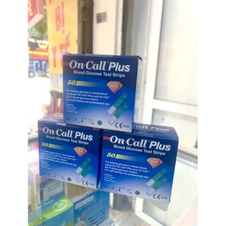 HỘP 50 QUE THỬ ĐƯỜNG HUYẾT ON CALL PLUS