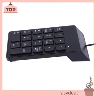 (Fas) Bàn Phím Số 18 Phím Cho Laptop Note