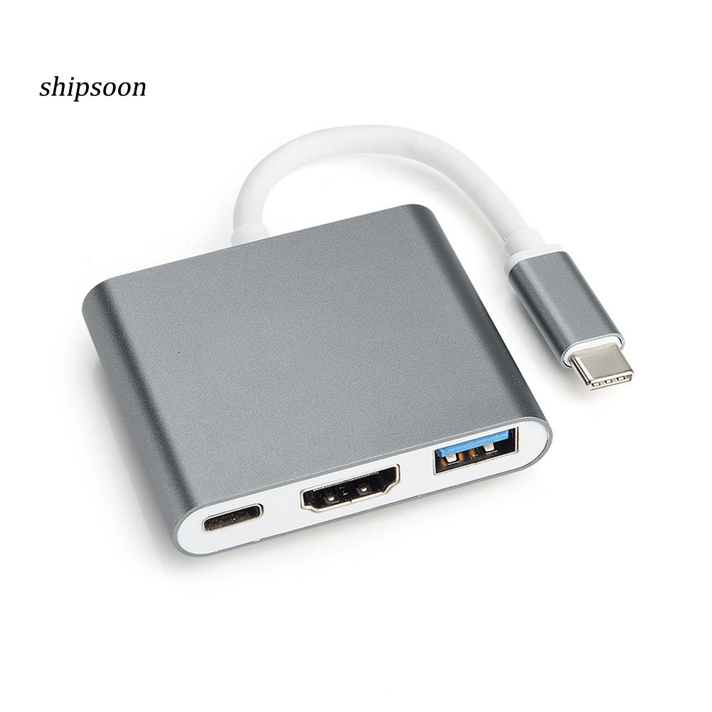 Cổng chuyển đổi USB 4K HDMI USB 3.0 Type C cho Macbook Pro/Air