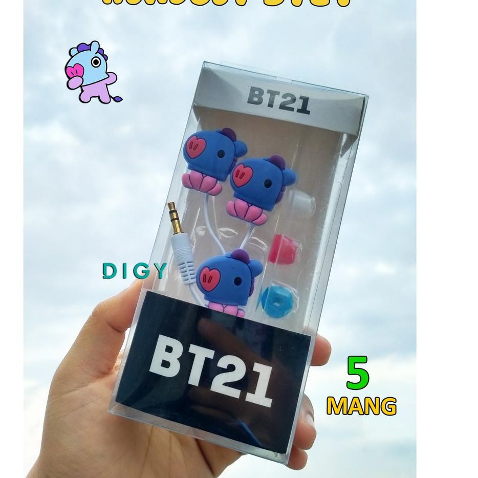 Tai Nghe Nhét Tai 5.5 Mall Bts Bt21 Hoạt Hình